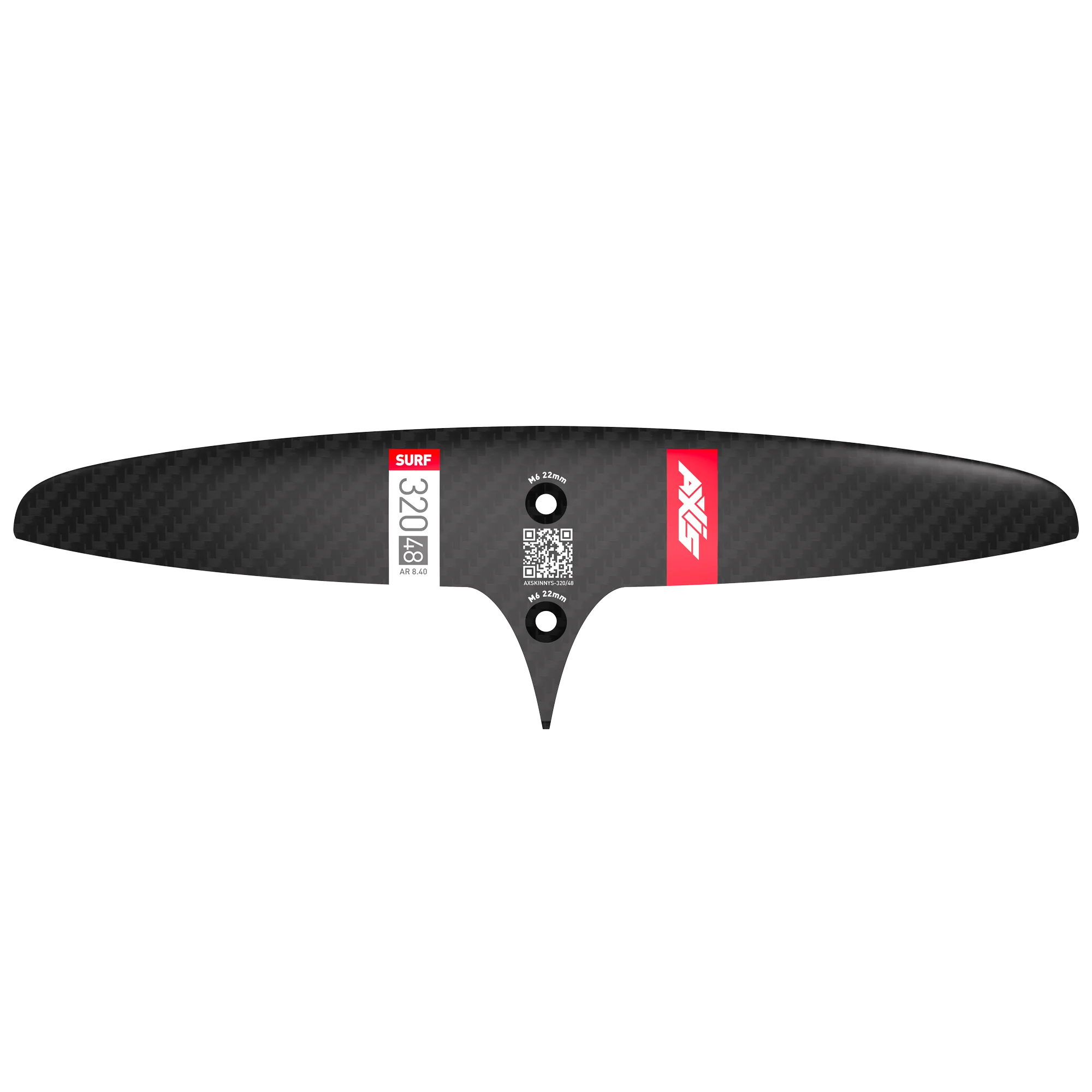 AXIS SURF SKINNY - 320/48 Carbon Rear Hydrofoil wing