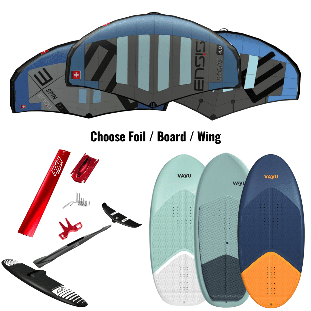 VAYU Axis Naish Complete Wing Foil Set Package